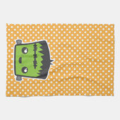 Kawaii Frankenstein Kitchen Towel Theedoek (Horizontaal)