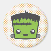 Kawaii Frankenstein Magnet (Voorkant)