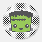 Kawaii Frankenstein Magnet (Voorkant)