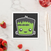 Kawaii Frankenstein Napkins Servet (Insitu)