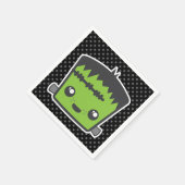 Kawaii Frankenstein Napkins Servet (Hoek)