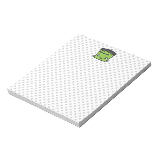 Kawaii Frankenstein Notitieblok (Linkerzijde)