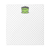 Kawaii Frankenstein Notitieblok (Voorkant)