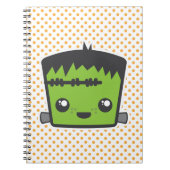 Kawaii Frankenstein Notitieboek (Voorkant)