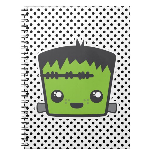 Kawaii Frankenstein Notitieboek (Voorkant)