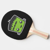Kawaii Frankenstein Ping Pong Paddle Tafeltennisbatje (Zijkant)