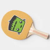 Kawaii Frankenstein Ping Pong Paddle Tafeltennisbatje (Zijkant)