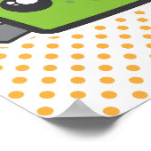 Kawaii Frankenstein Poster Print (Hoek)