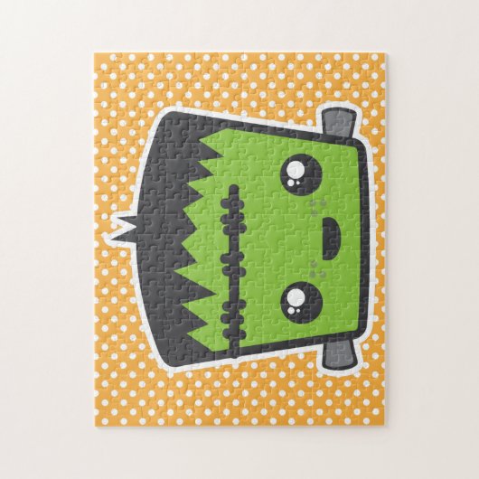 Kawaii Frankenstein Puzzle Legpuzzel (Verticaal)