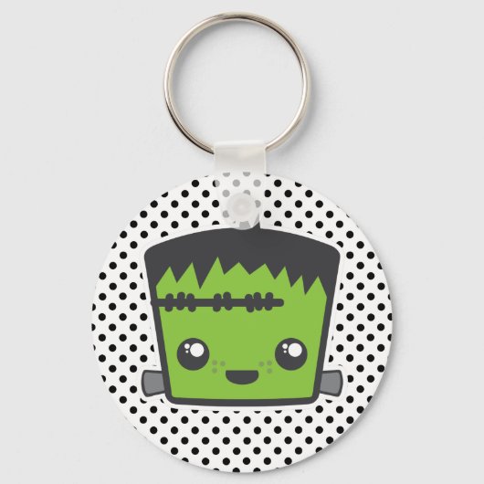 Kawaii Frankenstein Sleutelhanger (Voorkant)