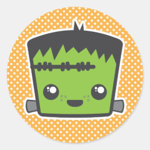 Kawaii Frankenstein Stickers