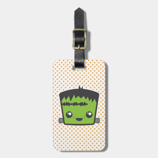Kawaii Frankenstein Travel Bagagelabels (Voorkant verticaal)