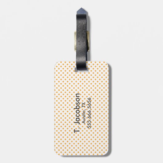 Kawaii Frankenstein Travel Bagagelabels (Achterkant verticaal)