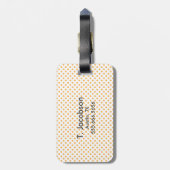 Kawaii Frankenstein Travel Bagagelabels (Achterkant verticaal)