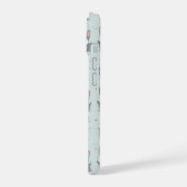 Kawaii Franse Bulldog Frenchie Moods iPhone 15 Case (Linkerkant)