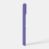 Kawaii Franse Bulldog Pastel Papier Snijkunst iPhone 15 Case (Rechterkant)