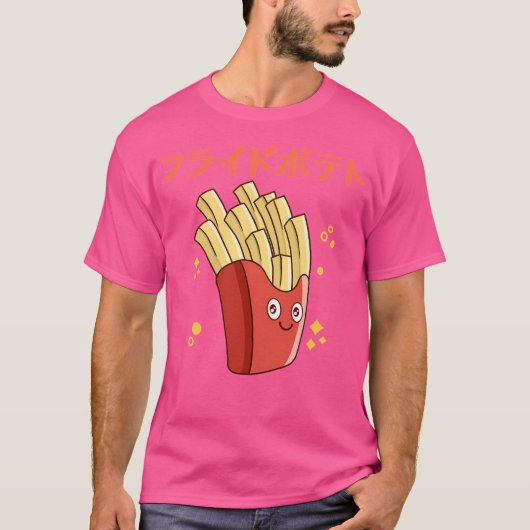 Kawaii French Fries T-shirt (Voorkant)