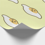 Kawaii Fried egg Cadeaupapier (Hoek)