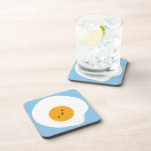 Kawaii Fried Egg Drankjes Onderzetter (Rechterzijde)