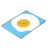 Kawaii Fried Egg Notitieboek (Linkerzijde)