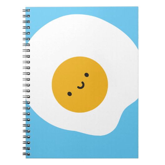 Kawaii Fried Egg Notitieboek (Voorkant)