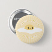 Kawaii Fried Egg Ronde Button 5,7 Cm (Voorkant /achterkant)