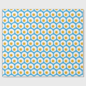 Kawaii Fried Eggs Cadeaupapier (Vlak)
