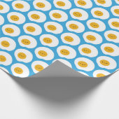 Kawaii Fried Eggs Cadeaupapier (Hoek)
