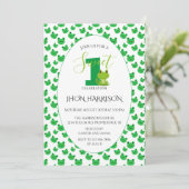 Kawaii Frog Eerste verjaardag Kaart (Staand voorkant)