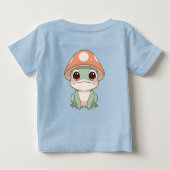 Kawaii Frog in het Mushroom Pet (Achterkant)