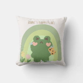 Kawaii Frog Joy Pillow Kussen