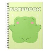 Kawaii Frog Notitieboek (Voorkant)