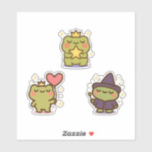 Kawaii Frog Sticke Sticker (Vel)