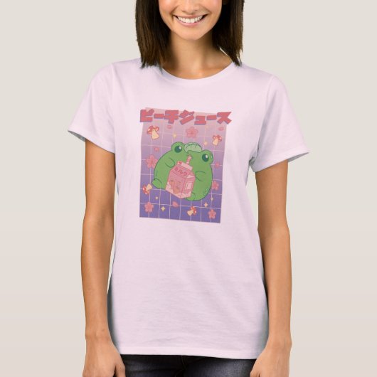 Kawaii Frog T-shirt (Voorkant)