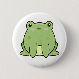 Kawaii Frog, Toad Ronde Button 5,7 Cm
