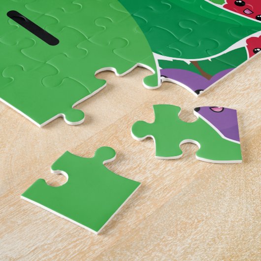 Kawaii Fruit Bash 8x10 Puzzle Legpuzzel (Zijkant)