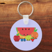 Kawaii Fruit Group Sleutelhanger (Voorkant)