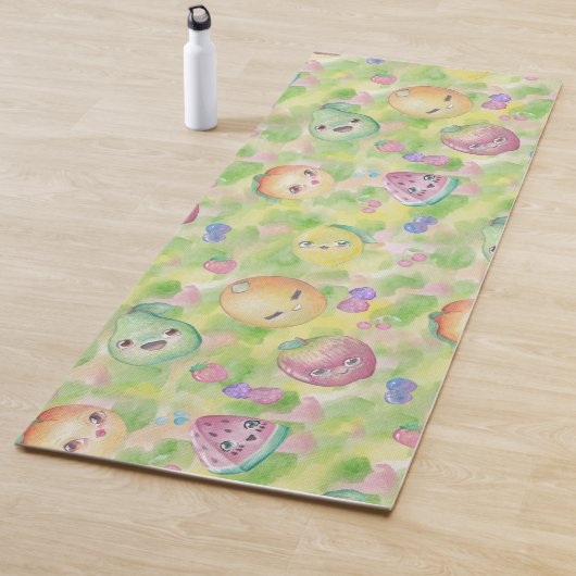Kawaii Fruit Yoga Mat (In situ)