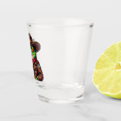 Kawaii Funny Cowboy Western Frog Lovers Shot Glas (Rechts)