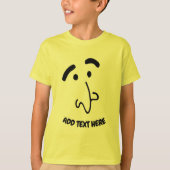 Kawaii Funny Face Shirt (Voorkant)