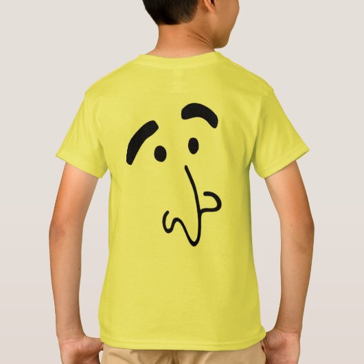 Kawaii Funny Face Shirt (Achterkant)