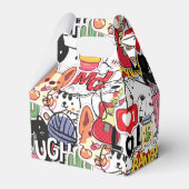 kawaii funny pet design - cute animal lover bedankdoosjes (Achterkant)