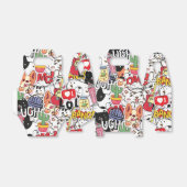 kawaii funny pet design - cute animal lover bedankdoosjes (Uitgevouwen)