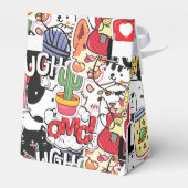 kawaii funny pet design - cute animal lover  bedankdoosjes (Achterkant)