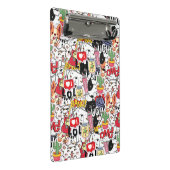 kawaii funny pet design - cute animal lover  mini klembord (Schuin)