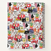 kawaii funny pet design - cute animal lover notitieboek (Achterkant)