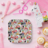 kawaii funny pet design - cute animal lover papieren bordje (Feest)