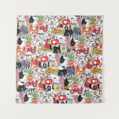 kawaii funny pet design - cute animal lover  wandkleed (Voorkant)