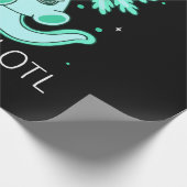 Kawaii Gamesolotl Axolotl Gamer Cadeaupapier (Hoek)