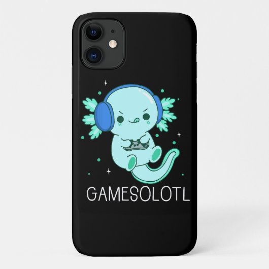Kawaii Gamesolotl Axolotl Gamer Case-Mate iPhone Case (Achterkant)